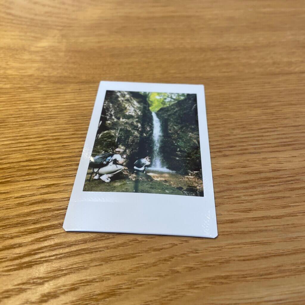 フォトツアーでお渡ししているチェキ